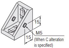 Tabbed Brackets For Aluminum Frames, High Rigidity | MISUMI | MISUMI ...
