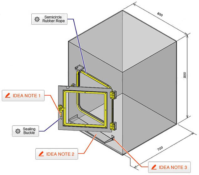 Stainless steel butterfly Flat Hinges Steel butterfly Flat Hinges (round hole) Example of use