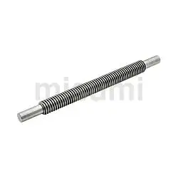 Stepped type on both ends