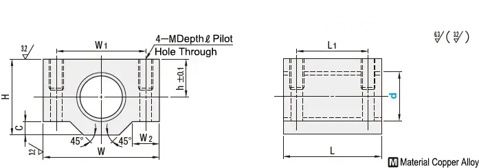 Nuts for Lead Screws