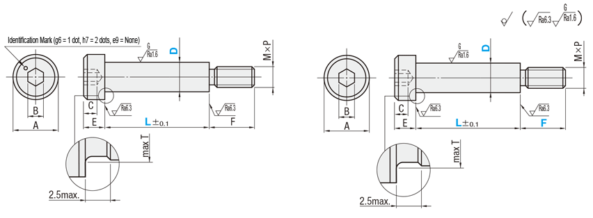 [Clean & Pack]Low Head Shoulder Screw: Related Image
