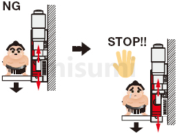 Economy type XYZ side manual stage cross roller type