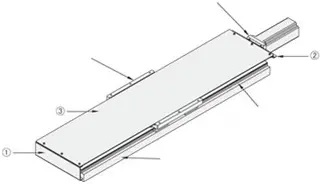 KU□C Actuators Product Structure and Cover Installation Procedure