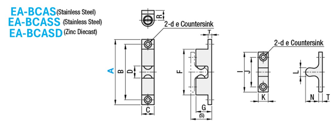 EA-BCASD32 | Ball catch, Economy series | MISUMI | MISUMI Thailand