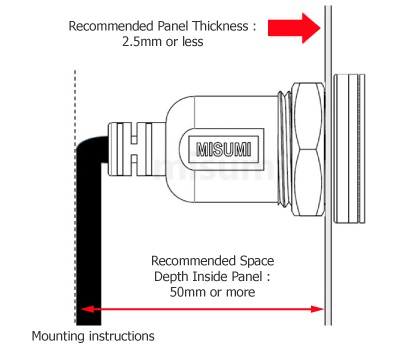 Precautions for cable type of USB3.0 adapter (compatible with USB2.0) for economic panel mounting