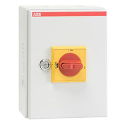 Steel Sheet Enclosed Switch Disconnectors, 16 to 125 A with Auxiliary ...