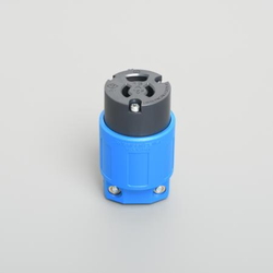 Removal Prevention Type, Cord Connector Body (Nylon Cover), 2-Pole 3-Wire Grounding, 15 A 125 V (7114GNZ) 