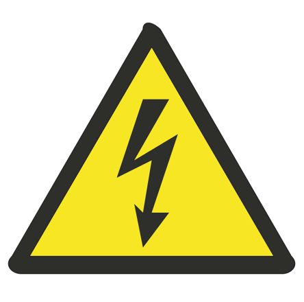Electric Flash Symbol Sign
