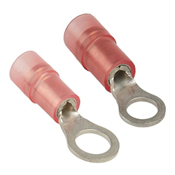 Insulated Double Crimp Ring Terminals