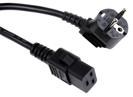 Schuko Plug to IEC C19 Power Cord