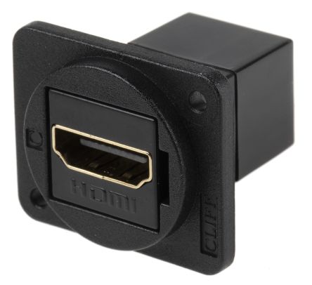 XLR Format HDMI Feedthrough Connector