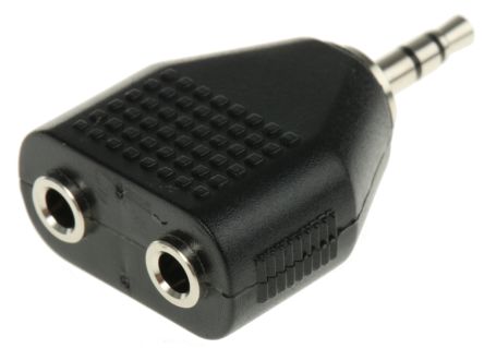 2x3.5mm Stereo Sockets to 3.5mm Stereo Jack