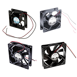 DC Sealed Sleeve Axial Fans