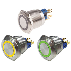 Push Button Switches - Circuit Board Switches for machinery and electrical  control
