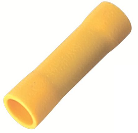 RS PRO Splice Connector, Yellow, Insulated 12 to 10 AWG, 4 to 6 mm²