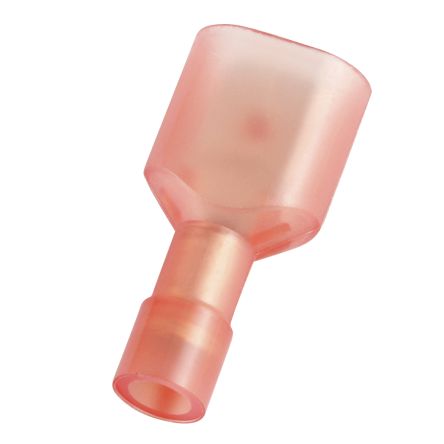 RS PRO Red Insulated Male Spade Connector, Tab, 0.5 x 4.75mm Tab Size, 0.5mm² to 1.5mm² (178-8374)