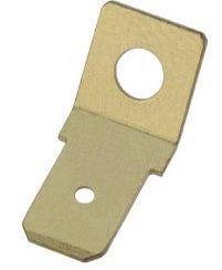 RS PRO Male Spade Connector, PCB Tab, 17.5mm Length