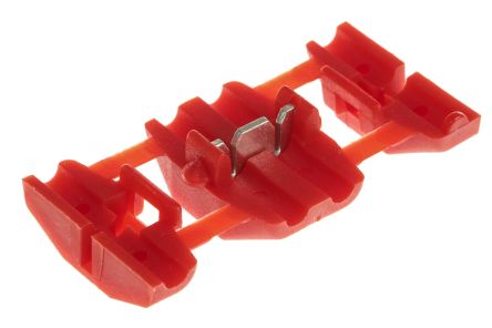 RS PRO Tap Splice Connector, Red, Insulated 20 to 18 AWG