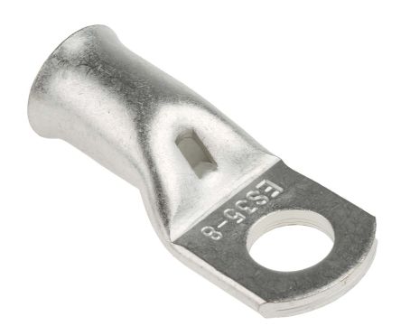 RS PRO Uninsulated Ring Terminal, 8mm Stud Size to 35mm² Wire Size