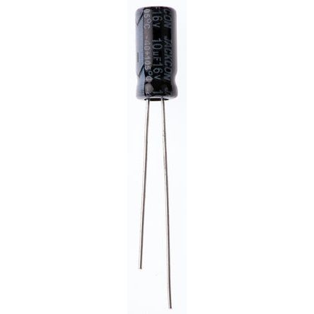 RS PRO 10μF Electrolytic Capacitor 16V DC, Through Hole