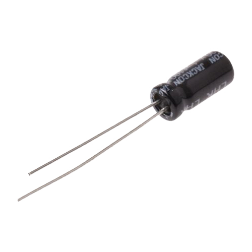 RS PRO 1μF Electrolytic Capacitor 100V DC, Through Hole