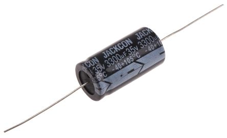 RS PRO 3300μF Electrolytic Capacitor 35V DC, Through Hole