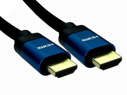 RS PRO 8K Male HDMI to Male HDMI Cable, 1m (195-4887)