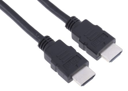 RS PRO Male HDMI to Male HDMI HDMI Cable, 2m