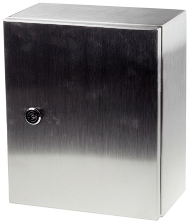 RS PRO 304 Stainless Steel Wall Box, IP66, 250mm x 300 mm x 150 mm