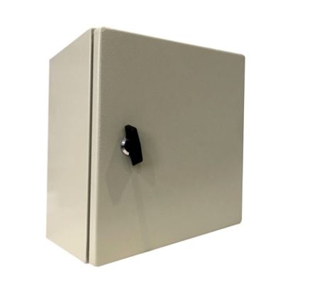 RS PRO Steel Wall Box, IP66, 210mm x 300 mm x 400 mm