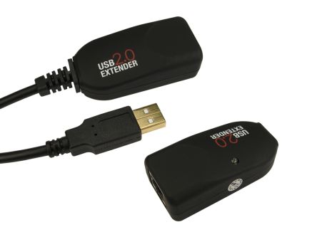 RS PRO 1 port USB 2.0 over CATx Extender up to50m