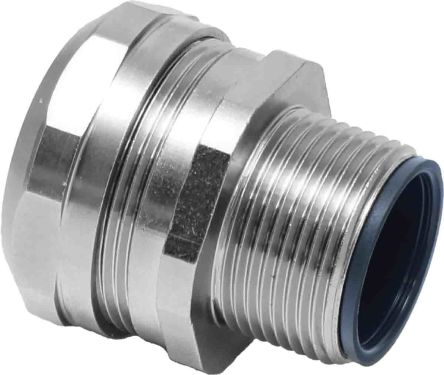 RS PRO M25 Fixed Fitting Conduit Fitting, Silver 25mm nominal size