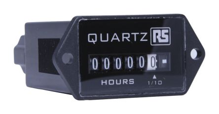 RS PRO Hour Meter Counter, 6 Digit, 50Hz, 90 to 264 V AC (896-6927)