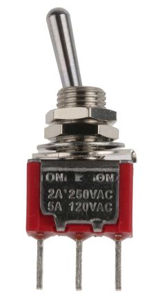 RS PRO SPDT Toggle Switch, On-On, PCB