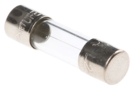 RS PRO 1.6A F Glass Cartridge Fuse, 5 x 20mm