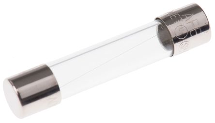 RS PRO 1A F Glass Cartridge Fuse, 6.3 x 32mm