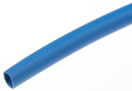 RS PRO Heat Shrink Tubing, Blue 3mm Sleeve Dia. x 10m Length 3:1 Ratio