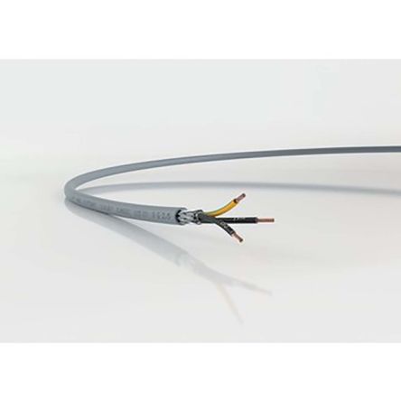 RS PRO Control Cable, 18 Cores, 0.5 mm², CY, Screened, 50m, Grey PVC Sheath, 20 AWG