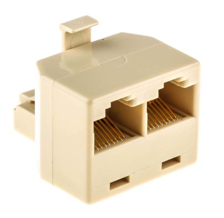 RS PRO RJ45 Adapter, 2 Port, Adapter