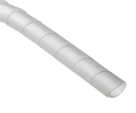 RS PRO Spiral Wrap, I.D 12mm 35mm Polyethylene