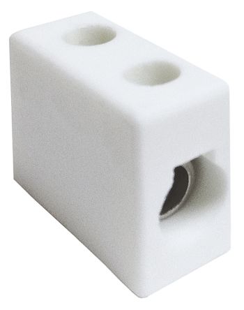 RS PRO 1-Way Non-Fused Terminal Block, 15 to 57A, Screw Down Terminals, 8 AWG, Screw