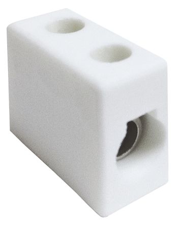 RS PRO 1-Way Non-Fused Terminal Block, 30 to 76A, Screw Down Terminals, 6 AWG, Screw