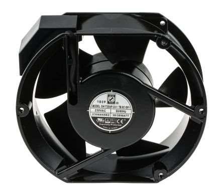 RS PRO 230 V AC, AC Axial Fan, 172 x 150 x 51mm, 497.8m³/h, 38W