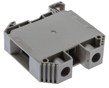RS PRO Beige Feed Through Terminal Block, 16 to 1/0 AWG, 1 kV