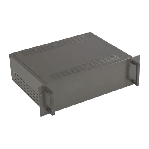 RS PRO, 2U 19-Inch Rack Mount Case Ventilated, 482.6 x 88.1 x 335mm