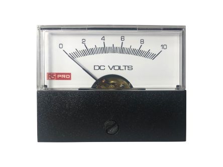 RS PRO Analogue Panel Ammeter DC, 57mm x 44mm, ±1.5 % Moving Coil