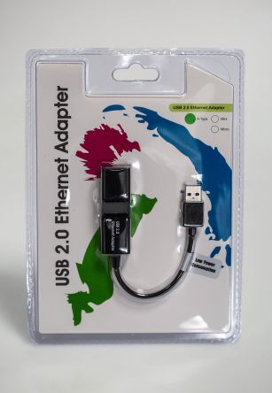 RS PRO 1 Port USB 2.0 Network Adapter, 10/100Mbit/s