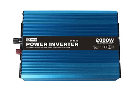 RS PRO 2000W Fixed Installation DC-AC Power Inverter, 12V / 230V