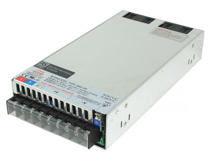 RS PRO Switching Power Supply, 27V DC, 18A, 480W Enclosed