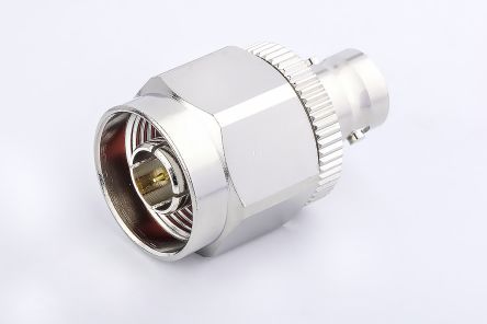 RS PRO Straight 75Ω Coaxial Adapter BNC Plug to BNC Socket 6GHz